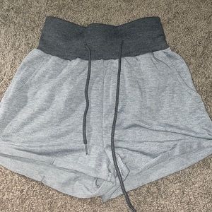 grey shorts from shein